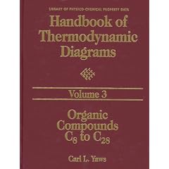 Handbook of Thermodynamic Diagrams, Volume 3: Organic Compounds C8 to C28 (Library of Physico-Chemical Property Data , Vol 3)
