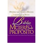 Biblia Mujeres De Prop�sito_piel Elaborada P�rpura by Cindy Jacobs (Editor)