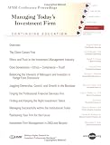 Managing Today's Investment Firms
