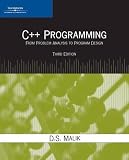 C++ Programming: From Problem Analysis to Program Design