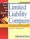 How to Form and Operate a Limited Liability Company: A Do-It-Yourself Guide (How to Form