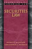 Securities Law (Essentials of Canadian Law)