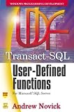 Transact SQL User Defined Functions