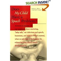 Does My Child Have a Speech Problem?