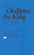 Oedipus the King (Plays for Performance)