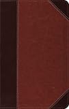 ESV Thinline Bible, TruTone, Brown/Cordovan, Portfolio Design, Red Letter Text