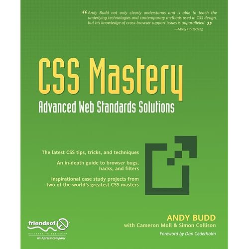Book Cover: CSS Mastery: Advanced Web Standards Solutions