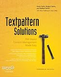 Textpattern Solutions: PHP-Based Content Managment Made Easy (Solutions)