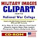Military Images Clipart from the National War College: Public Domain Images of the Army, Navy, Air Force, Marines, Coast Guard, Weapons, Insignia, Maps, ... Posters, Backgrounds, More (CD-ROM) by Department of Defense