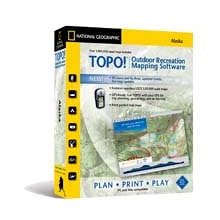 TOPO! Alaska National Geographic USGS Topographic Maps [CD-ROM] by National Geographic
