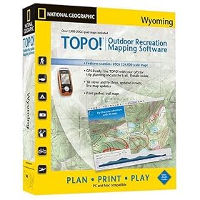 TOPO! Wyoming National Geographic USGS Topographic Maps TOW0020540 [CD-ROM] by National Geographic
