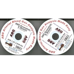 ABG Blood Gas DVD Set of 2 DVDs - Essentials and Details of ABG DP1.10 and DP2.10 PAL