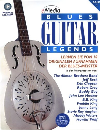 Drucker: eMedia Blues Guitar Legends, 1 CD-ROM Lernen Sie von 10 originalen Aufnahmen der Blues-Meister. Spezial-CD-ROM f�r Computer- u. Audio-CD-Laufwerk. F�r ... und Mac Power PC 7.5.3+ oder OS X