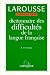 Dictionnaire des difficultés de la langue française