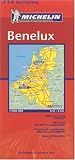 Michelin Benelux Folded Map: Motorist & Tourist Map: Town Plans: Amsterdam, Brussels, Luxembourg (Michelin Maps)