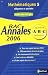 Math�matiques S obligatoire et sp�cialit� : Annales Bac sujets non corrig�s