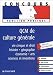 Vente de Livres.com : QCM de culture générale : Vie civique et droit, histoire, géographie, économie, arts, sciences et inventions