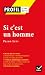 Vente de Livres.com : Profil d'une oeuvre : Si c'est un homme