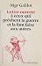 Lettre ouverte à ceux qui prêchent la guerre et la font faire aux autres