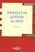 Vente de Livres.com : Introduction générale au droit