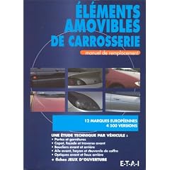 El&eacute;ments amovibles de carrosserie: Manuel de remplacement