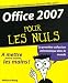 Vente de Livres.com : Office 2007 Pour les Nuls