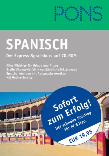 Screenshot von PONS Der Express-Sprachkurs Spanisch. CD-ROM für Windows NT 4.0 / (SP6a) / 98 SE/ 2000(SP 3). Mac OSX 10.3.4