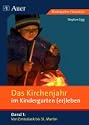 Religi�se Feste und Feiertage sind, nicht nur im katholischen Kindergarten, Dreh- und Angelpunkte der Jahresplanung. Unser Werk erm�glicht es, diese Feste im Kindergarten so zu gestalten, dass die Kleinen Gemeinschaft und Rituale erleben und religi�se Erfahrungen sammeln k�nnen, die sie ein Leben lang begleiten werden. Im vorliegenden Band bieten wir Ihnen aufeinander abgestimmte Gebete und Lieder sowie zahlreiche ausgearbeitete Vorschl�ge zu den Festen des Herbstes: Erntedank, Allerheiligen, Allerseelen, Martinstag. Die angebotenen, eigens vom Autor entworfenen Geschichten, Gebete und kleinen Aktionen zu allen wichtigen Festen des Herbstes kn�pfen unmittelbar an die Lebenswelt der Kleinen an und sind so gestaltet, dass sie alle Lernzug�nge ber�cksichtigen. So gelingt es christliche Inhalte mit Themen zu verkn�pfen, die die Kinder bewegen. 