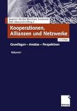 Kooperationen, Allianzen und Netzwerke Grundlagen - Ansätze - Perspektiven
