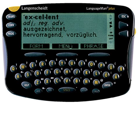 Lautsprecher: Langenscheidt LanguageMan elektronischer �bersetzer (Deutsch/Englisch - Englisch/Deutsch)