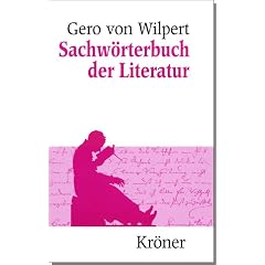 Sachwörterbuch der Literatur (Gebundene Ausgabe)