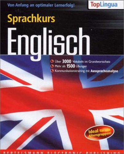 Screenshot von Sprachkurs Englisch. CD- ROM für Windows 95/98/2000/ NT4. 20 Lektionen in sechs aufeinander aufbauenden Lerneinheiten