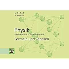 Physik. Formeln und Tabellen. Fachoberschule, Berufsoberschule (Lernmaterialien) (Broschiert)