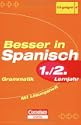 Besser in Spanisch �1./2. Lernjahr deckt alle wichtigen Lehrplaninhalte der ersten beiden Lernjahre ab: �bungen, Tipps, L�sungshilfen und die wichtigsten Regeln zum Nachschlagen und Lernen f�r zu Hause und unterwegs. Mit separatem L�sungsheft - zur Selbstkontrolle oder f�r die Eltern. 