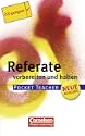 Pocket Teacher Referate vorbereiten und halten