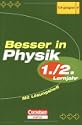Besser in �Physik 1./2. Lernjahr hilft beim Wiederholen, �ben und Festigen. Ganz nebenbei zeigt der Band, wie man sich selber helfen kann, seine Noten in Physik zu verbessern. Das Buch enth�lt das Basiswissen der ersten beiden Lernjahre. Alle lehrplanwichtigen Themen f�r den Einstieg in die Physik werden behandelt: W�rmelehre, Optik, Mechanik, Akustik, Magnetismus und Elektrizit�t. Die durchweg vierfarbig gestalteten 104 Seiten halten Regeln und Erkl�rungen, ausf�hrliche Beispielaufgaben, vielf�ltige �bungen und Tests bereit. Zur selbstst�ndigen Kontrolle liegt ein 28-seitiges L�sungsheft bei. 