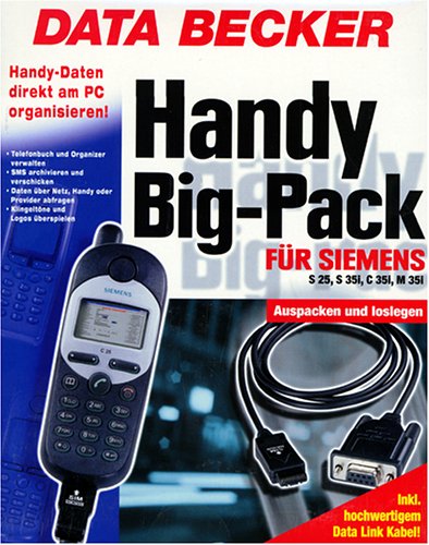 Heimkinosysteme: Handy Big- Pack. F�r Siemens. CD- ROM f�r Windows ab 95