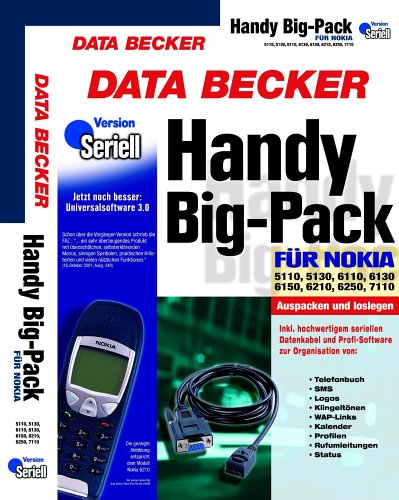 Heimkinosysteme: Handy Big- Pack f�r Nokia 51/61/62/71. CD- ROM f�r Windwos ab 95