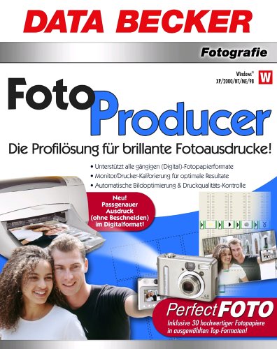 Festnetztelefone: Foto Producer, 1 CD-ROM Die Profil�sung f�r brillante Fotoausdrucke! Unterst�tzt alle g�ngigen (Digital)-Fotopapierformate. Monitor/Drucker-Kalibrierung ... Bildoptimierung & Druckqualit�ts-Kont