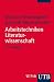 Arbeitstechniken Literaturwissenschaft.