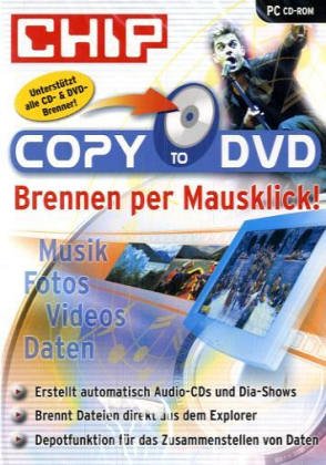 Camcorder: Copy to DVD, CD-ROM Brennen per Mausklick. F�r Windows 98SE/ME/2000/XP. Unterst�tzt alle CD- und DVD-Brenner