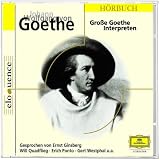 Große Goethe-Interpreten. CD.