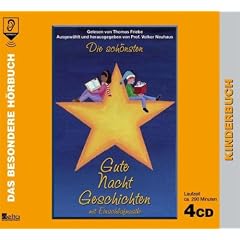 Die schönsten Gute-Nacht-Geschichten. 4 CDs . Mit Einschlafmusik (Audio CD)