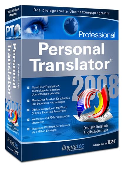 Projektoren: Personal Translator 2008 Professional Deutsch - Englisch