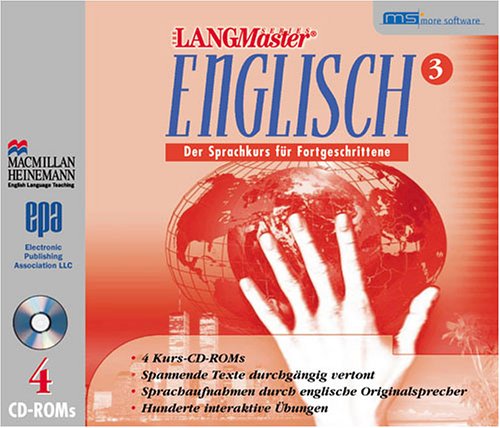 Screenshot von LANGmaster English, CD-ROMs, Tl.3 : Der Sprachkurs für Fortgeschrittene, 4 CD-ROMs