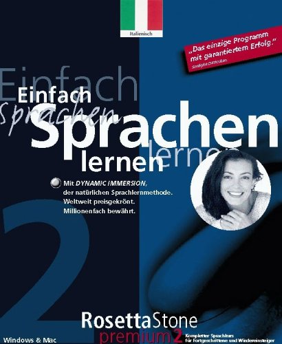 Screenshot von The Rosetta Stone Premium 2, CD-ROMs : Italienisch, CD-ROM Kompletter Sprachkurs für Fortgeschrittene und Wiedereinsteiger. Für alle Altersstufen