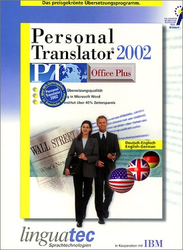 Projektoren: Personal Translator 2002 Office plus Deutsch/Englisch