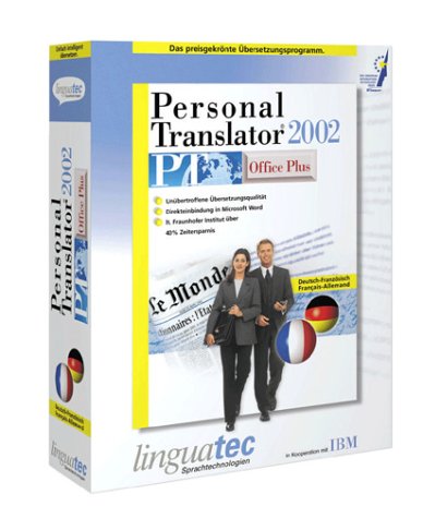 Projektoren: Personal Translator 2002 Office plus Deutsch/Franz�sisch
