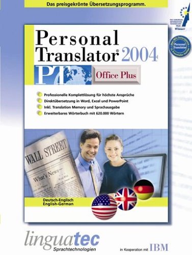 Projektoren: Personal Translator PT 2004 Office Plus Deutsch/Englisch