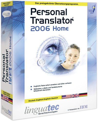Projektoren: Personal Translator PT 2006 Home Deutsch/Englisch